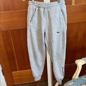 Everlast Zara Kids' Grey Fleece Jogger Pants - Elastic Waist & Cuffs